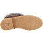 Hush Puppies Hannah Suede Women's Chocolate Wide Fit Winter Ankle Boots