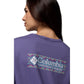 Columbia CSC Heavyweight Graphic Tee Cotton Women's Purple T-Shirt
