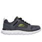 Skechers Men's Track Knockhill Shoes in Charcoal/Black