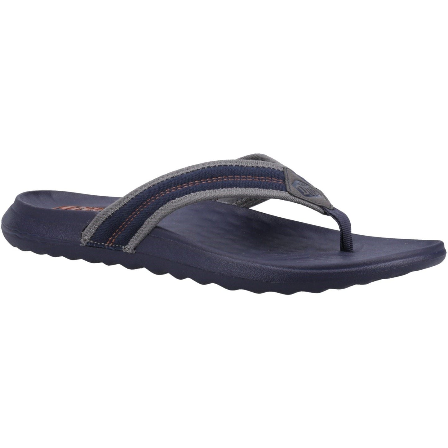 HEYDUDE Men's Myers Flip Sport Mode Sandal in Navy/Navy