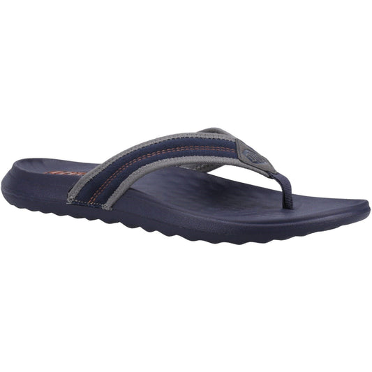 HEYDUDE Men's Myers Flip Sport Mode Sandal in Navy/Navy