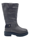 Osprey London The Gabarron Leather Women's Chocolate Boots