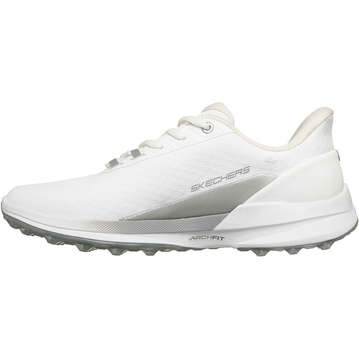 Skechers Skechers Pure Slip Ins Women's White/Silver Golf Shoes