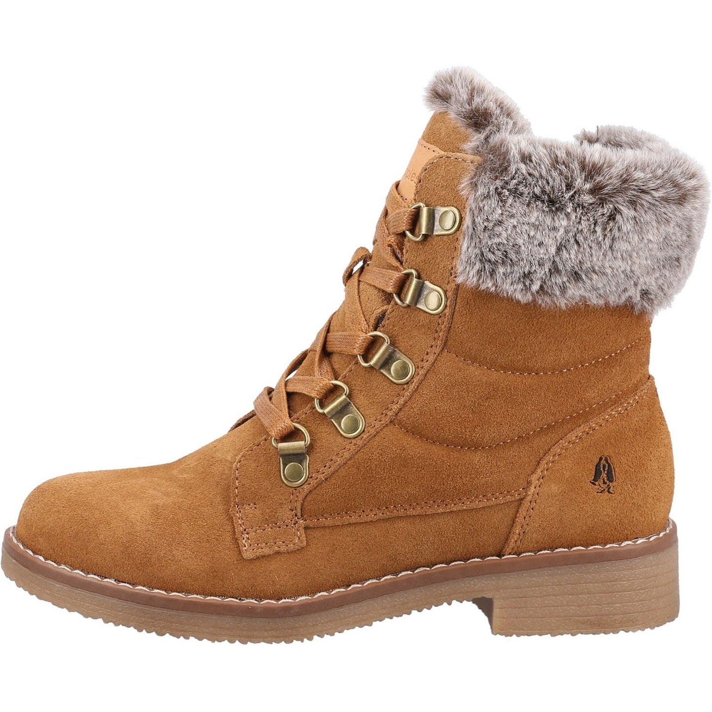 Hush Puppies Women's Florence Mid Boot in Tan