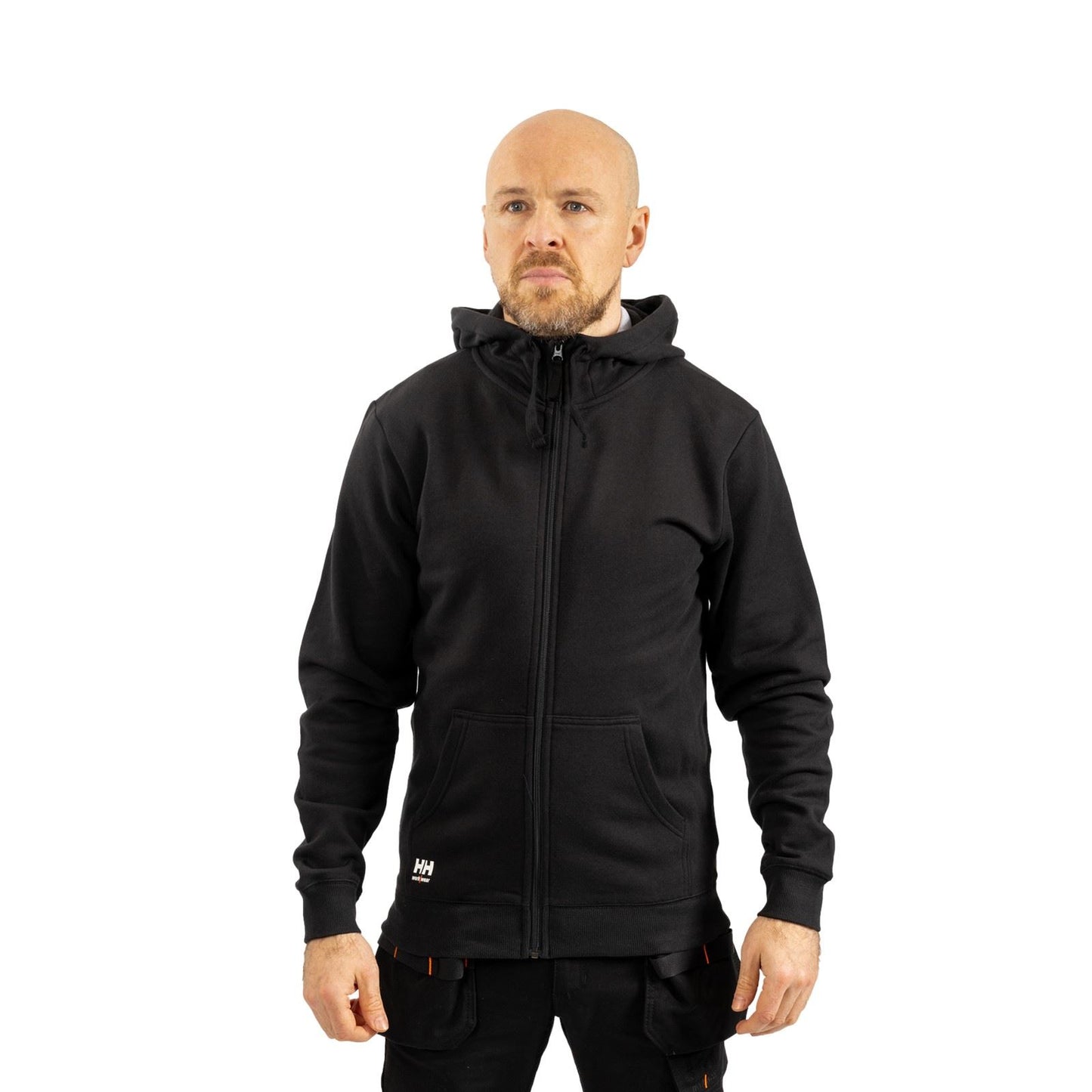 Helly Hansen Workwear Men's Manchester Zip Hoodie in Black