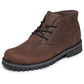 Skechers Quintero Damien Leather Men's Dark Brown Ankle Boots