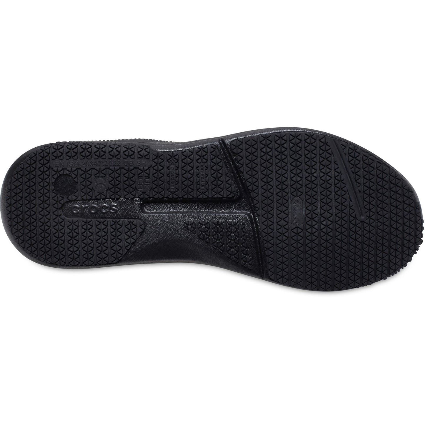 Crocs On the Clock Polyurethane Men's Triple Black Trainers