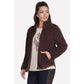 Skechers Skech-Sherpa Jacket Women's Brown Fleece Jackets