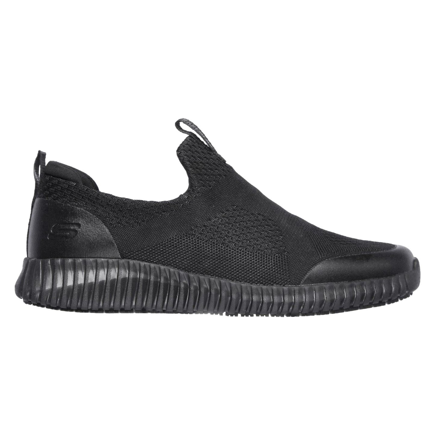 Skechers Workwear Cessnock Textile Men's Black Trainers