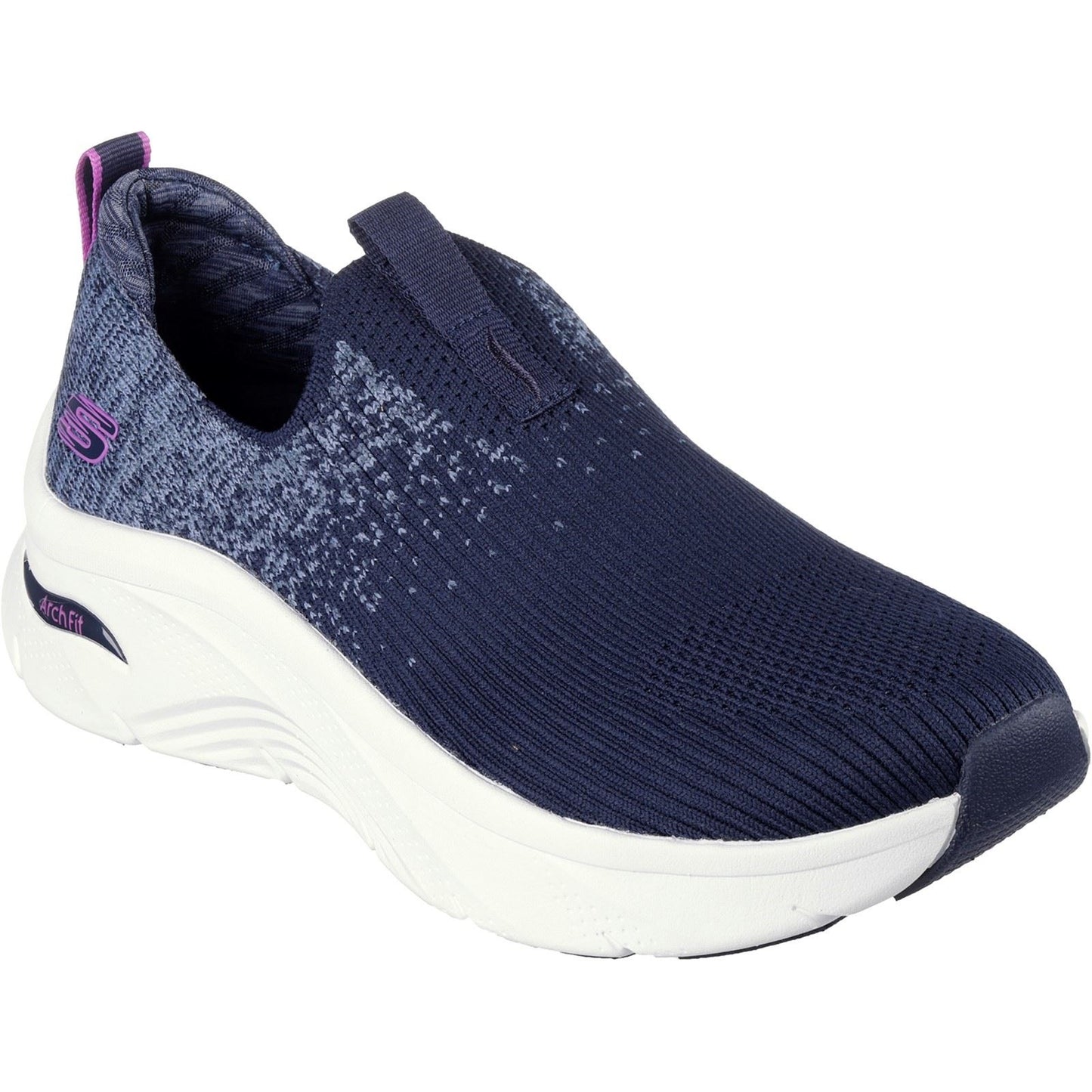 Skechers Women's Arch Fit D'Lux Key Journey Shoe in Navy