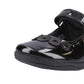 Hush Puppies Christina Patent Leather Junior Black Shoes