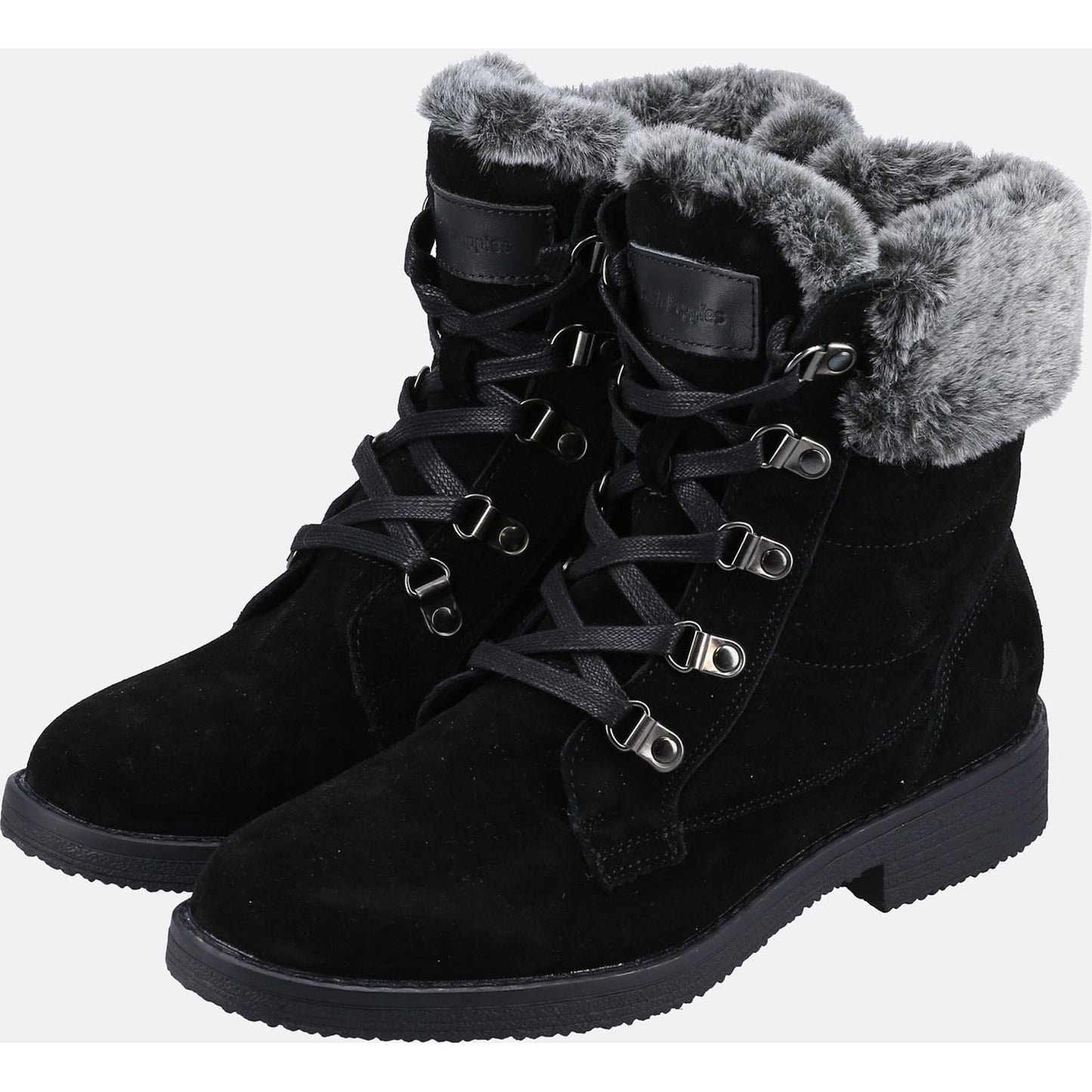 Hush Puppies Women's Florence Mid Boot in Black