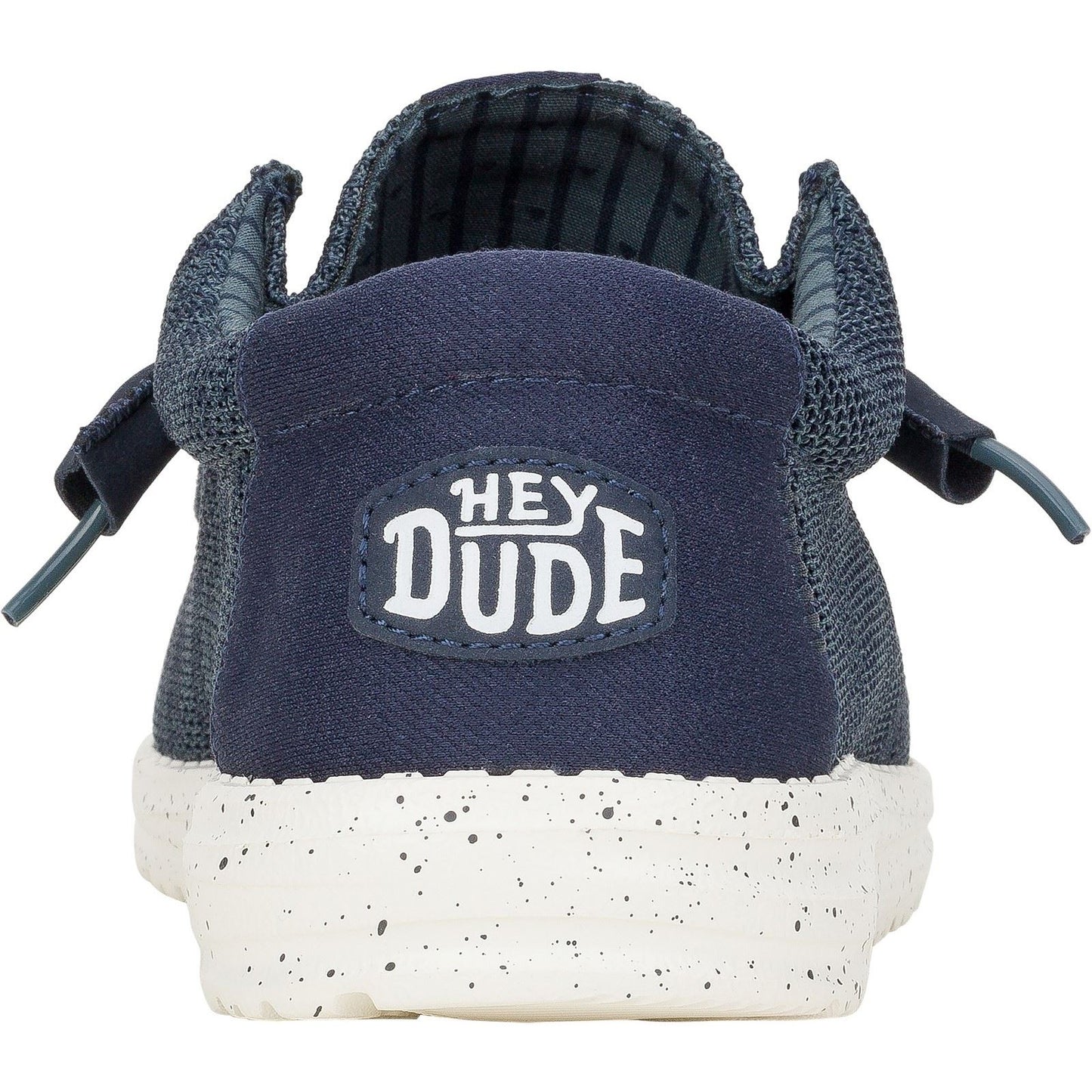 HEYDUDE Men's Wally Stretch Mesh Shoes in Navy