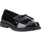 Hush Puppies Verity Kiltie Leather Women's Black Loafers