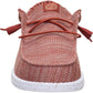 HEYDUDE Wally Stretch Sox Polyester Men's Burnt Red/Multi Loafers