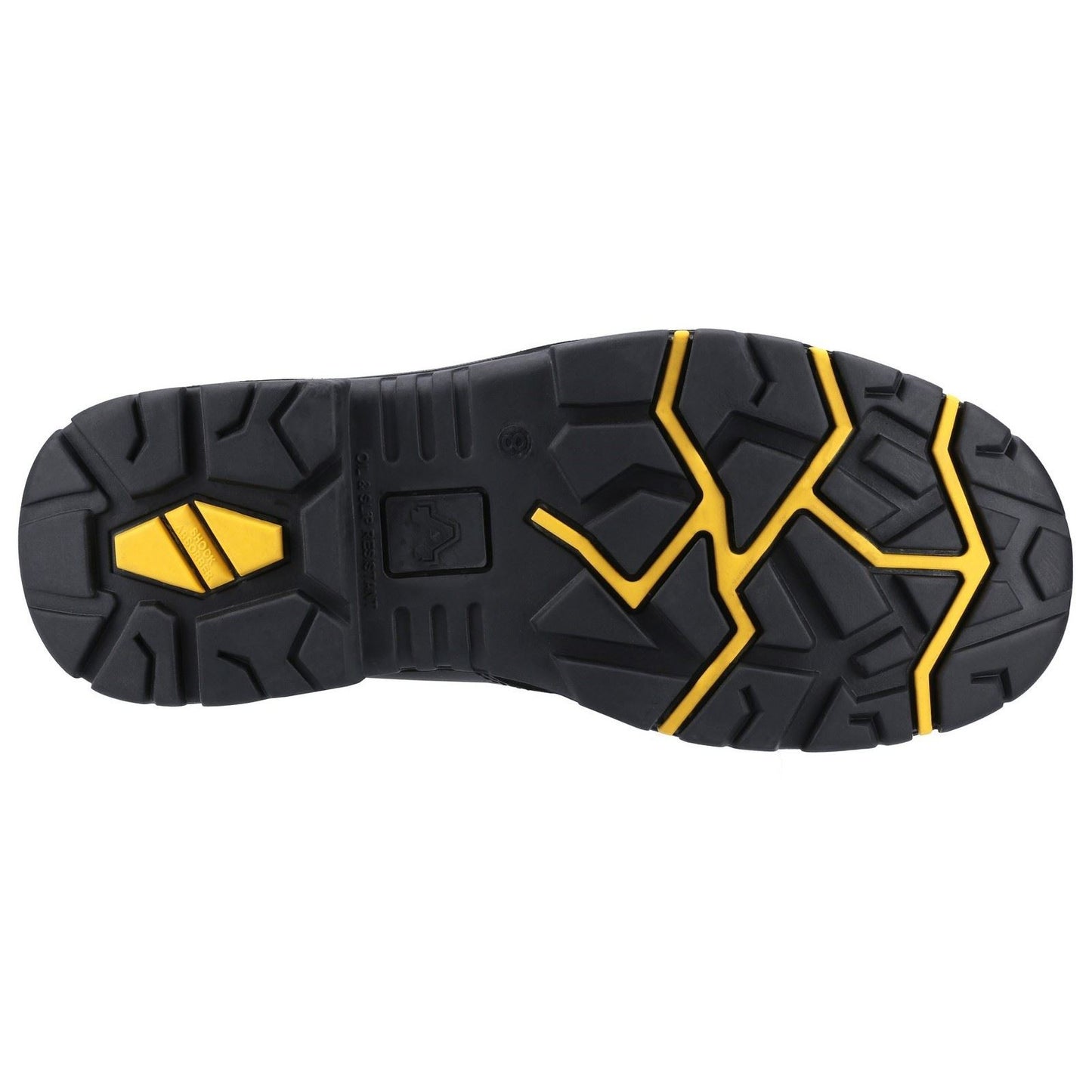 Amblers Safety AS350C Berwyn Hi-Leg Waterproof Metal Free Metatarsal Safety Boot in Black