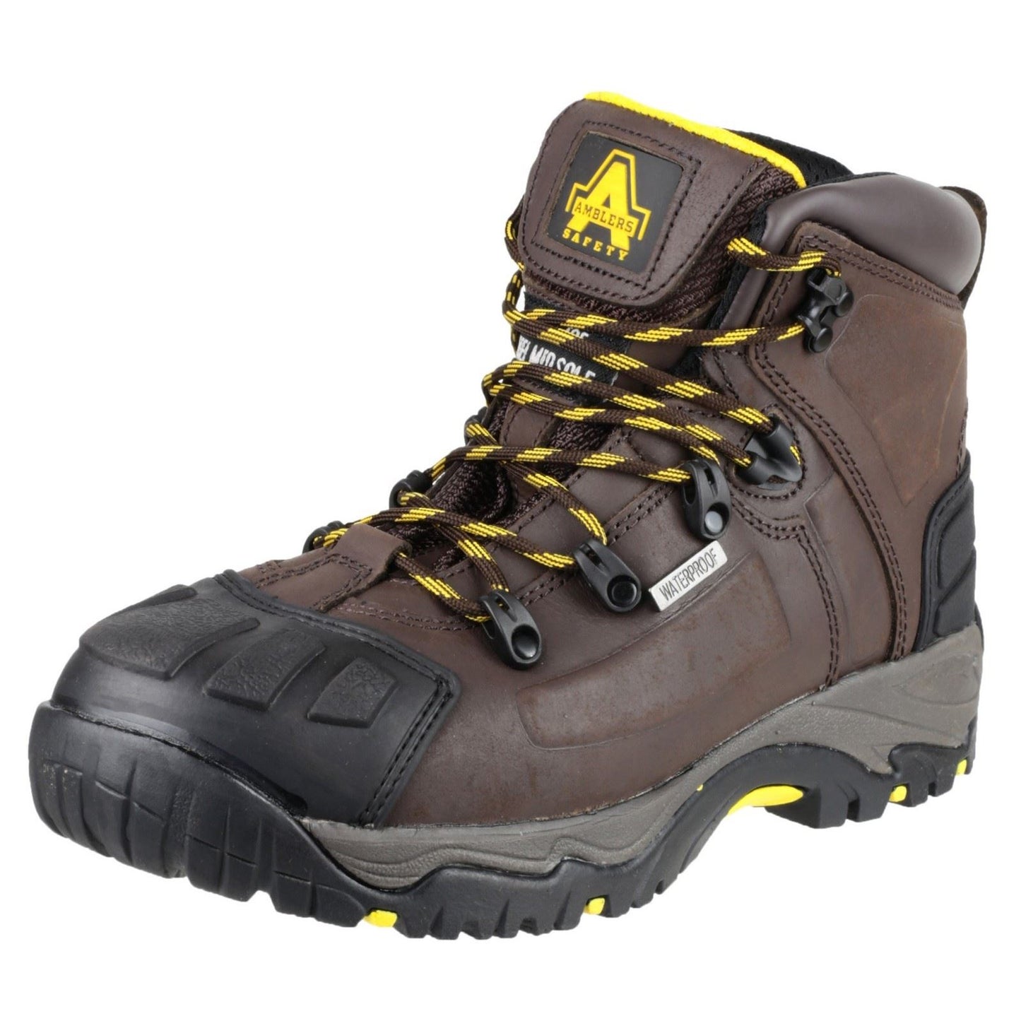 Amblers Safety Men's FS39 Safety Boot in Brown