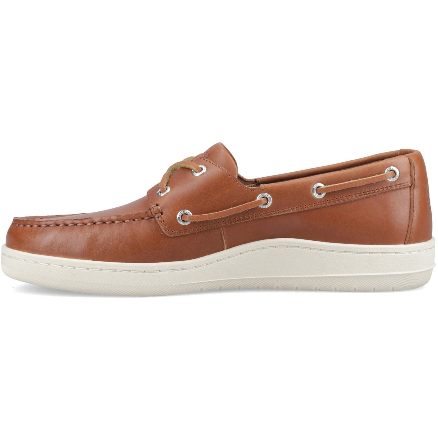 Sperry Strake 2-Eye Boat Leather Men's Open Tan Boat Shoes