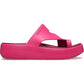 Crocs Getaway Platform Thermoplastic Women's Dragon Fruit Sandals