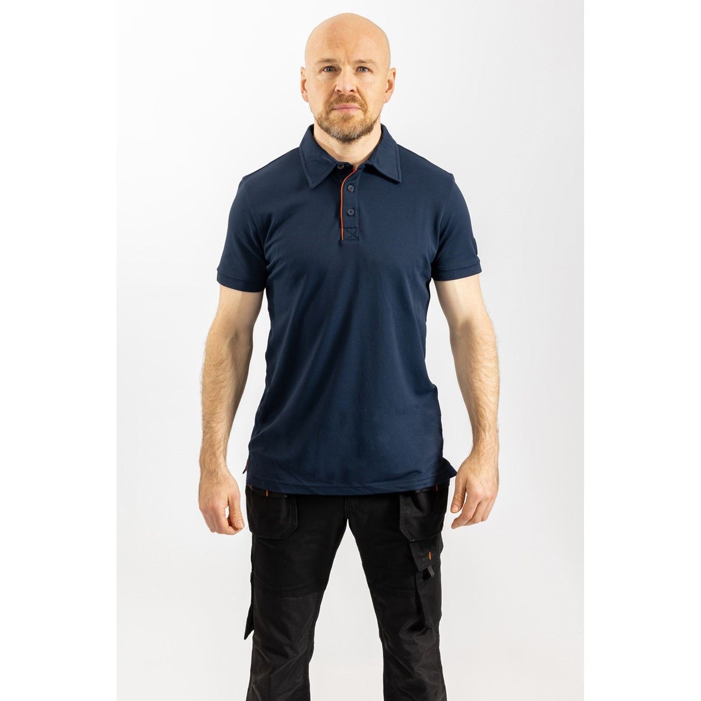 Helly Hansen Workwear Men's Kensington Tech Polo in Navy