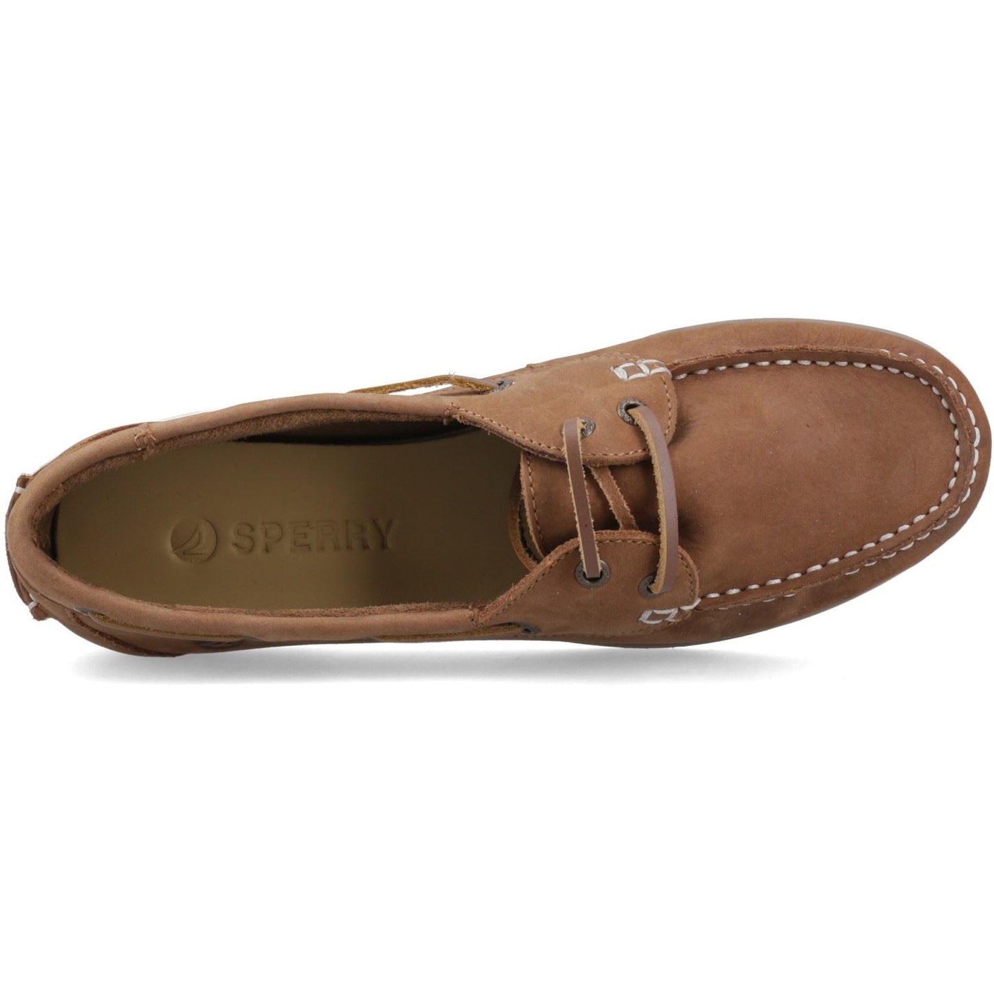 Sperry Balboa 2 Eye Boat Nubuck Women's Tan Boat Shoes