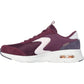 Skechers Women's Skech-Air Court Air Wave Trainers in Burgundy/Multi