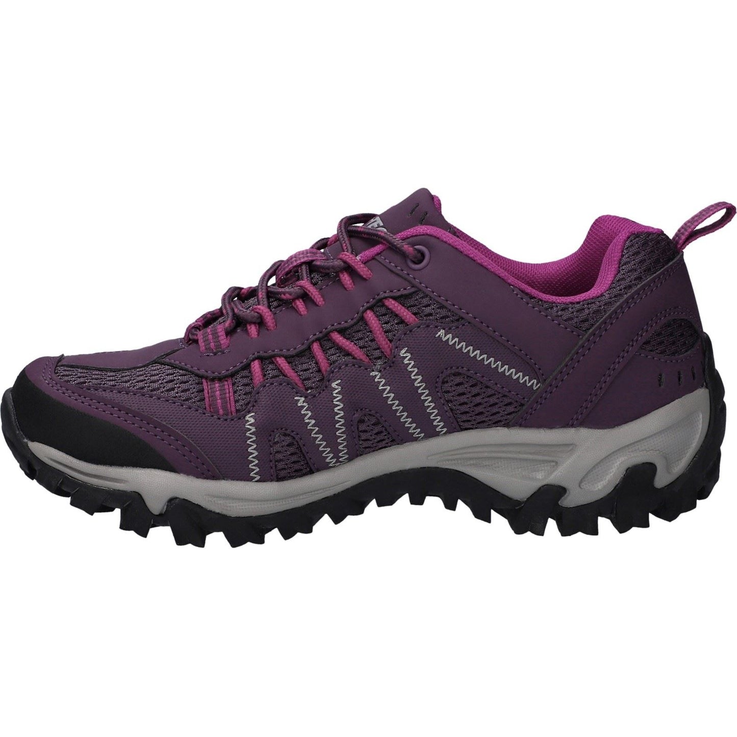 Hi-Tec Jaguar Polyester Women's Italian Plum/Festival Fuchsia Hiking Boots
