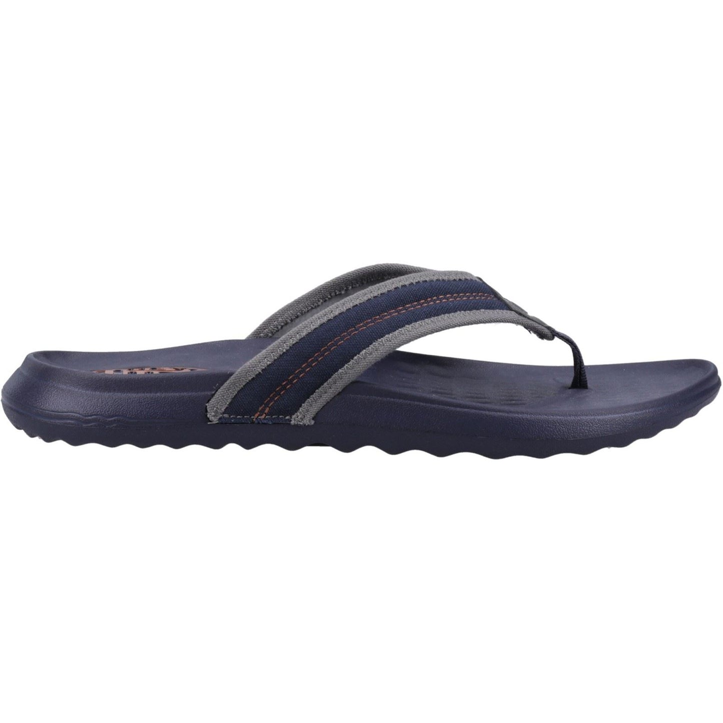 HEYDUDE Men's Myers Flip Sport Mode Sandal in Navy/Navy