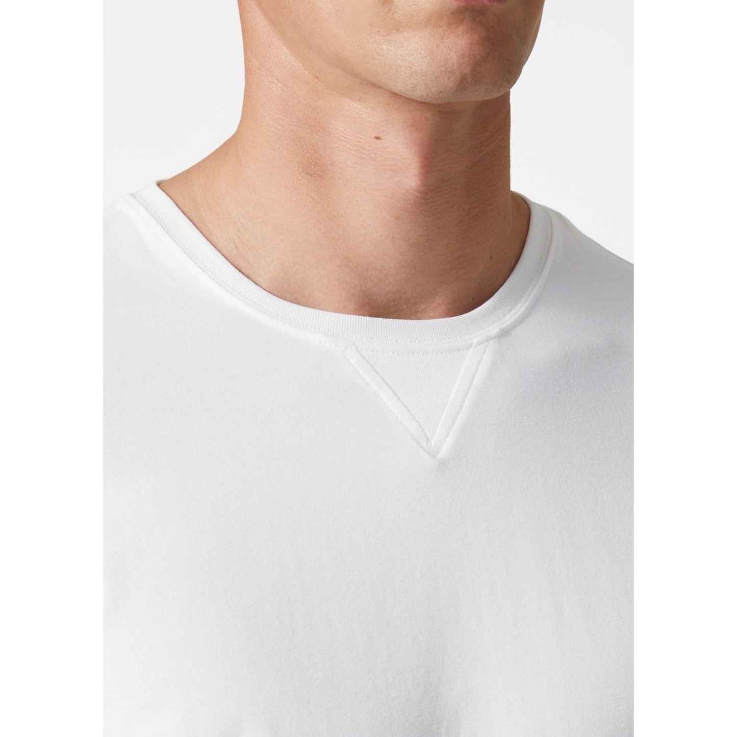 Helly Hansen Workwear Men's Logo Longsleeve in White