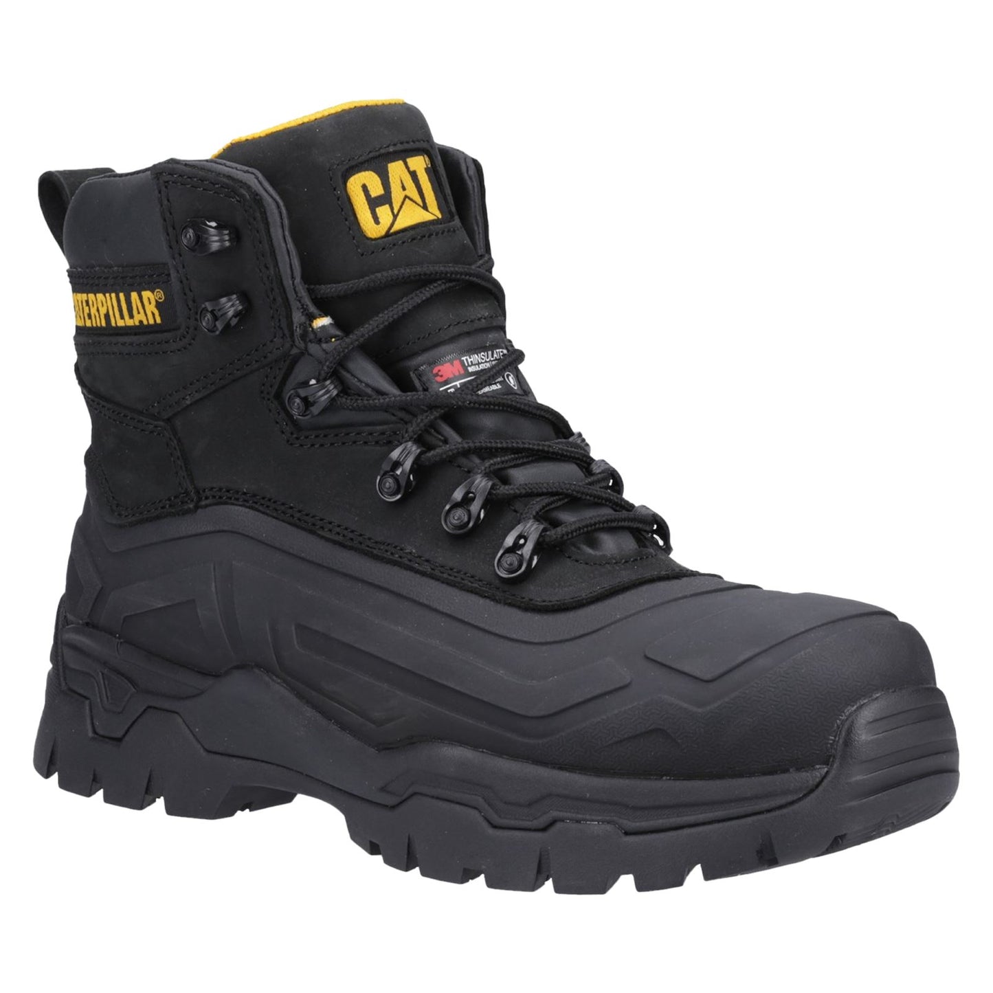 Caterpillar Men's Typhoon SBH Safety Boot in Black