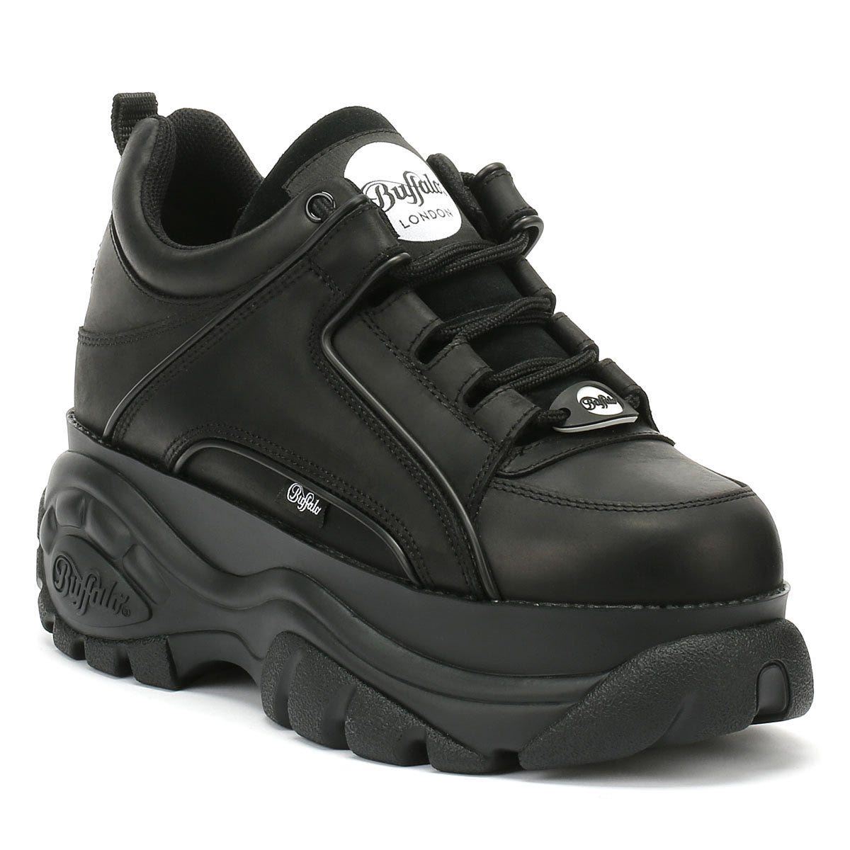 Buffalo London 1339-14 Womens Black Trainers