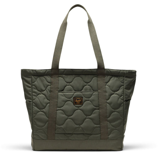 Herschel Bags Heritage Quilted Capsule Polyester Green Tote Bag - One Size