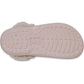 Crocs Classic Fleece Lined Polyester Blend Women's Quartz Clogs
