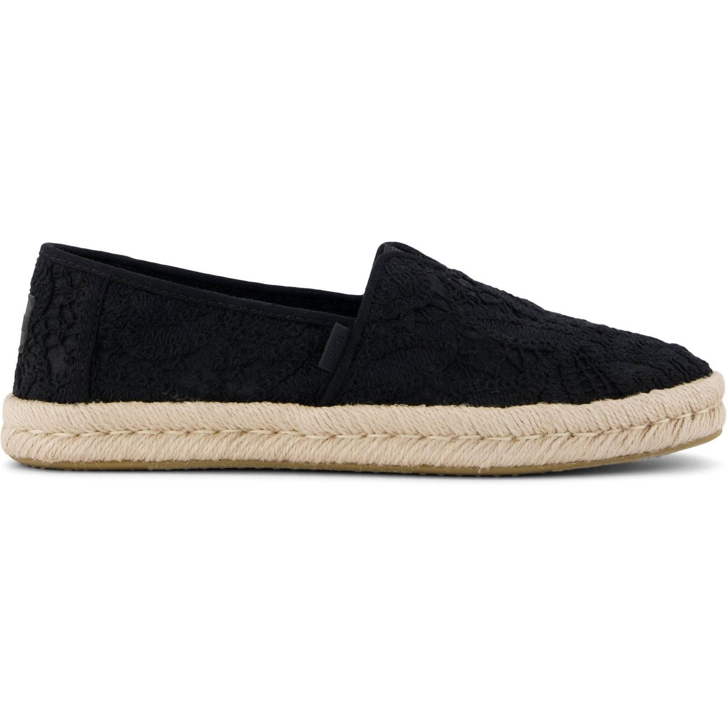 TOMS Alpargata Rope 2.0 Shoe Cotton Women's Black Espadrilles