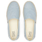 TOMS Alpargata Rope 2.0 Textile Women's Light Blue Espadrilles