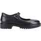 Hush Puppies Aurora Leather Women's Black Shoes