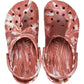 Crocs Marble Sandal in Dark Clay/Multi