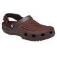 Crocs Men's Yukon Vista II Clog in Espresso/Mushroom