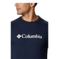 Columbia CSC Basic Logo Short Sleeve Cotton Men's Blue Short Sleeve T-Shirts