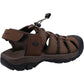 Hush Puppies Peru Polyurethane/Webbing Men's Brown Sandals