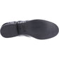 Hush Puppies Kada Junior Girls Black Patent Leather Brogues