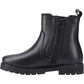 Hush Puppies Liana Leather Youth Black Boots