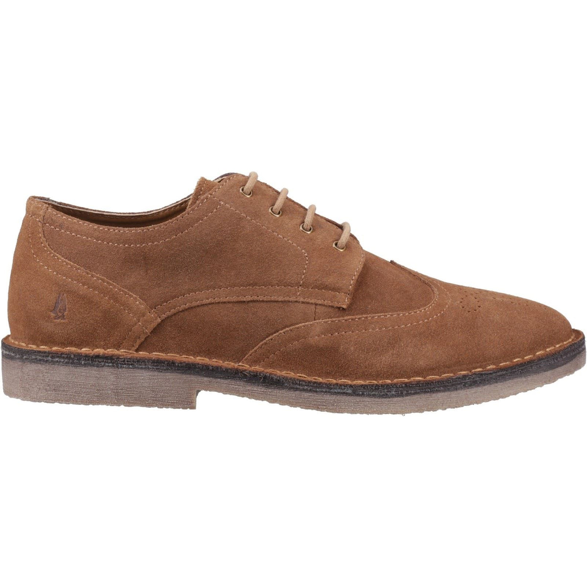 Hush Puppies Samson Leather Men's Tan Brogues Shoes