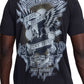 Ed Hardy Stay True Graphic Regular Men's Black T-Shirts