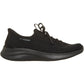Skechers Ultra Flex 4.0 Polyester Women's Black / Black Sole Trainers