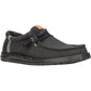 HEYDUDE Men's Wally Elevated Basics Shoes in Black