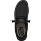 HEYDUDE Men's Wally Sox Shoe in Micro Total Black