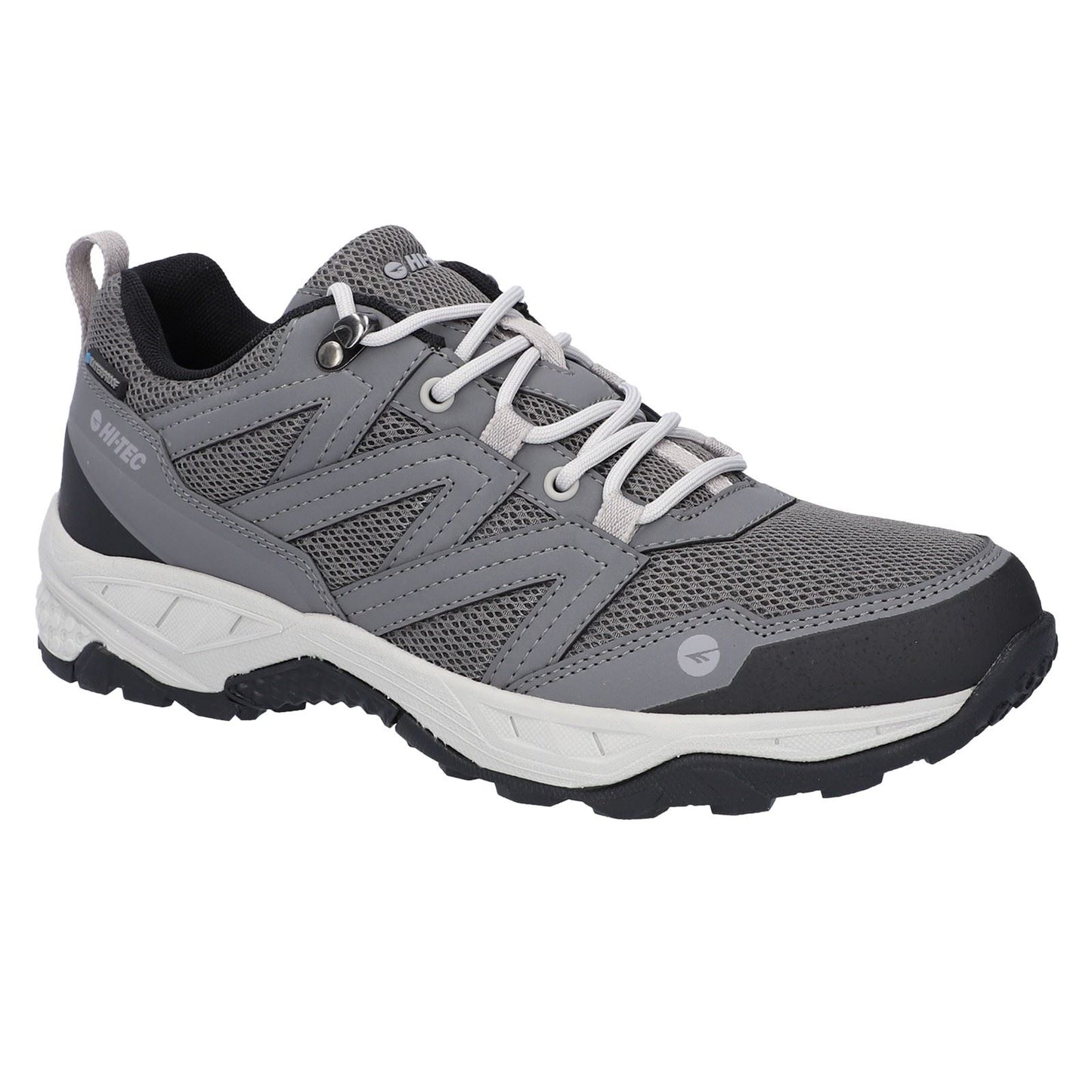 Hi-Tec Saunter WP Polyester Mesh Men's Grey Hiking Boots