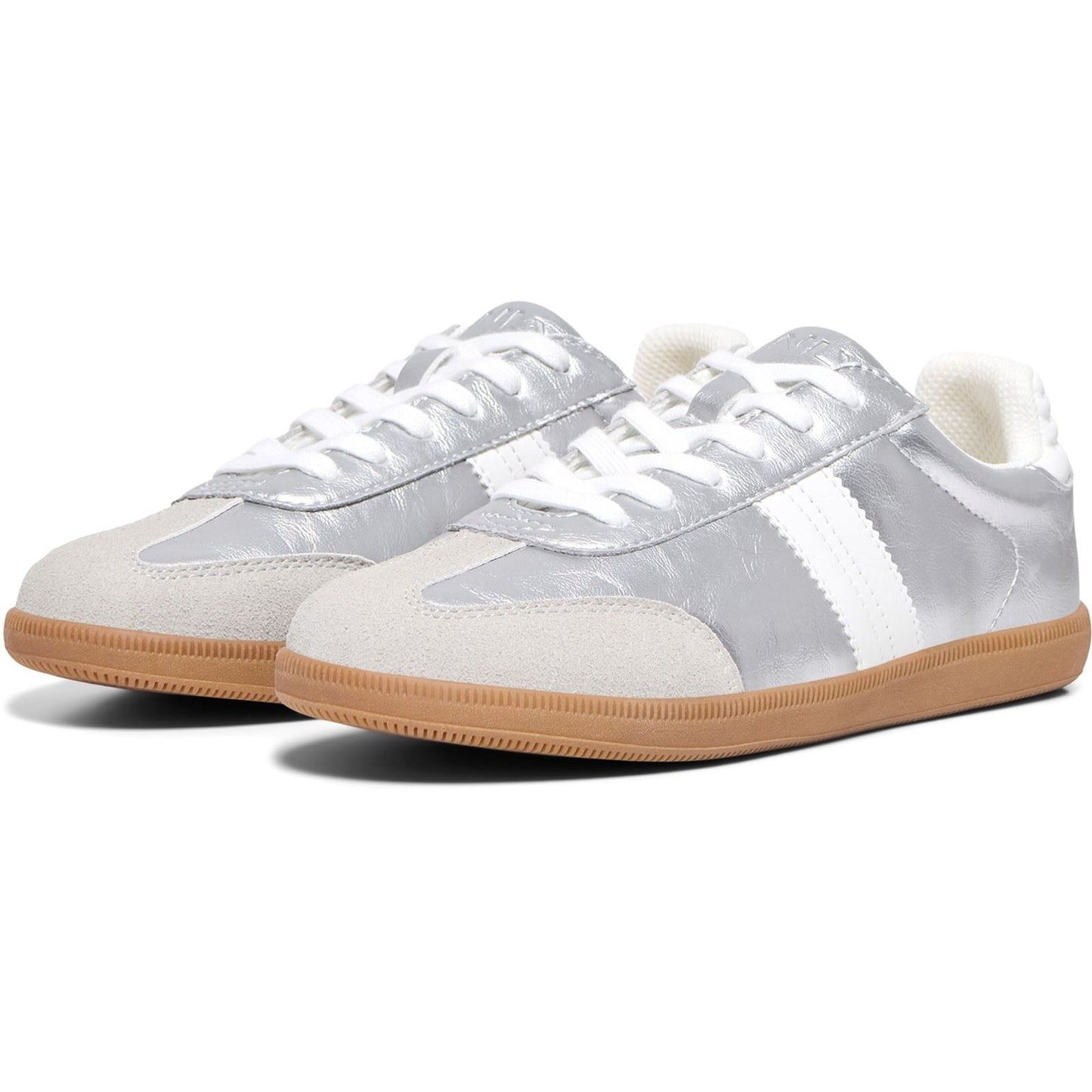 ONLY Amber Polyester Women's Silver Trainers