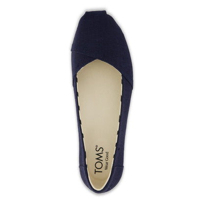 TOMS Alpargata Textile Women's Navy Shoes